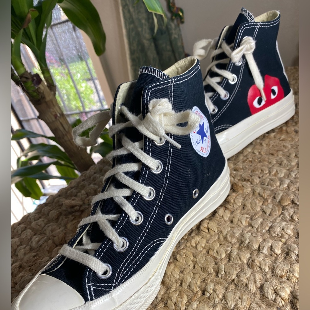 CONVERSE X COMME DES PLAY ALL STAR CHUCK ‘70 HI- BLACK (2019)